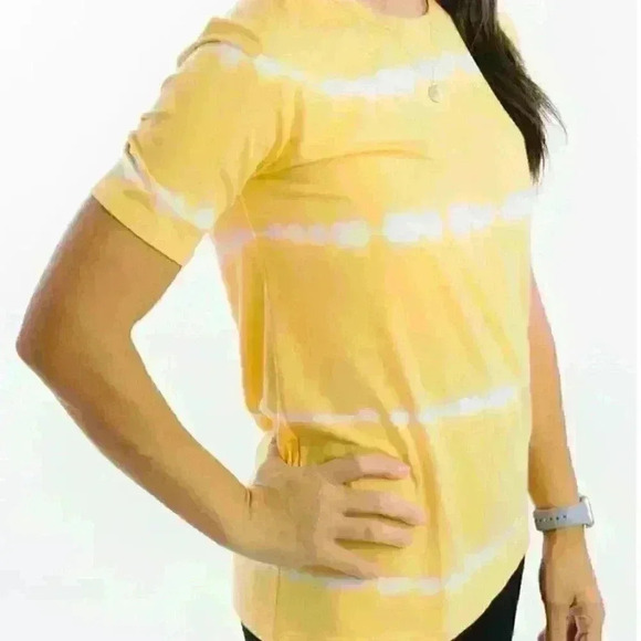 Zyia Active Yellow Icarus Hendrix Must Have Tee Size Large Excellent Condition - Picture 2 of 5